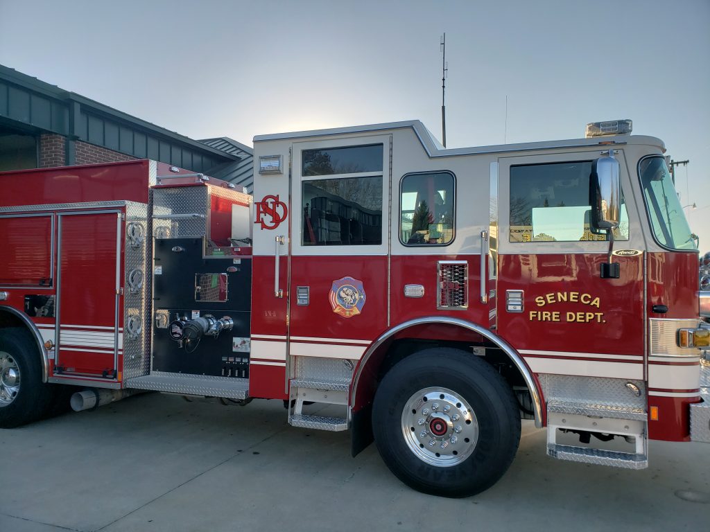 Early AM Fire Behind Goodwill Near Seneca 94.1 The Lake / WSNW