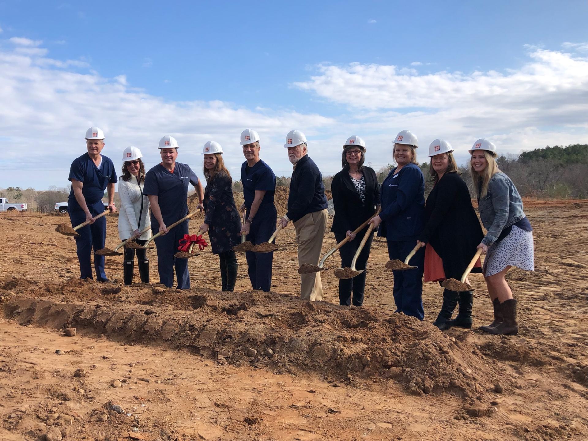 Clemson Eye Breaks Ground on New Office at Union Station in Oconee
